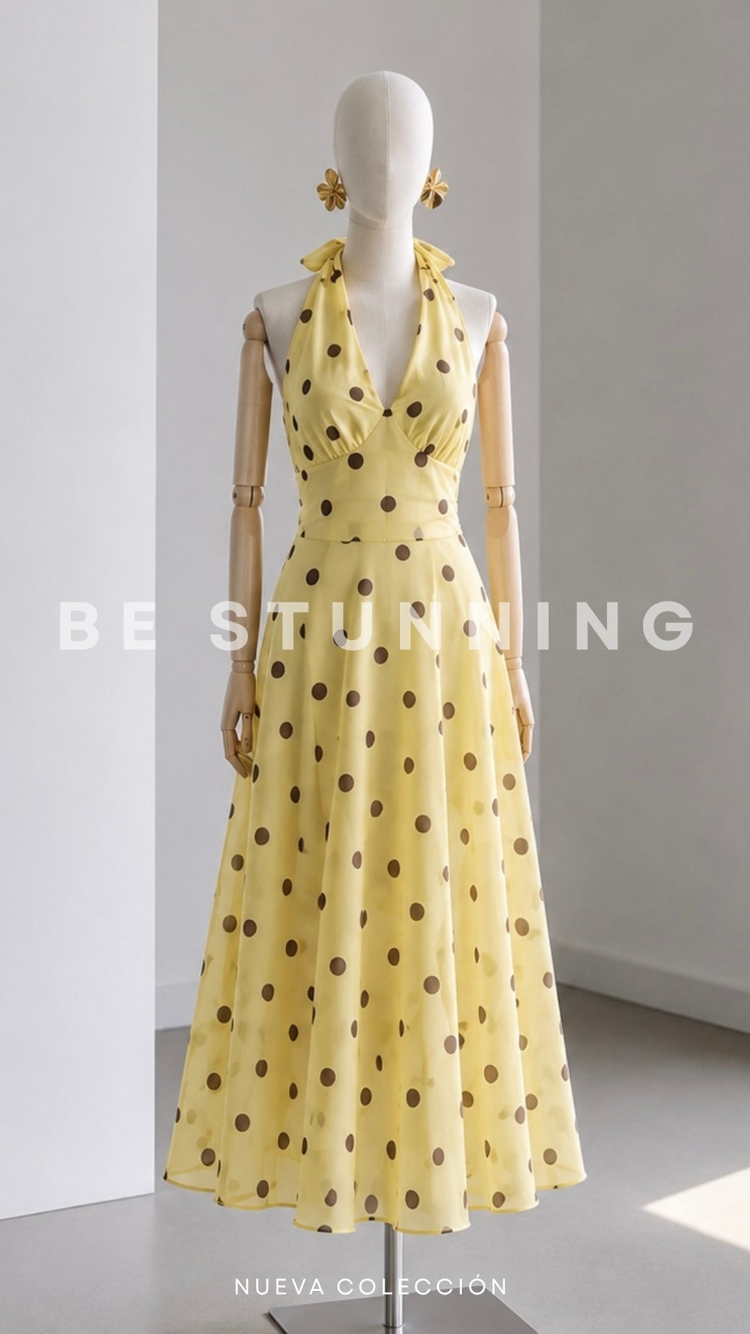Vestido Luna Moka
