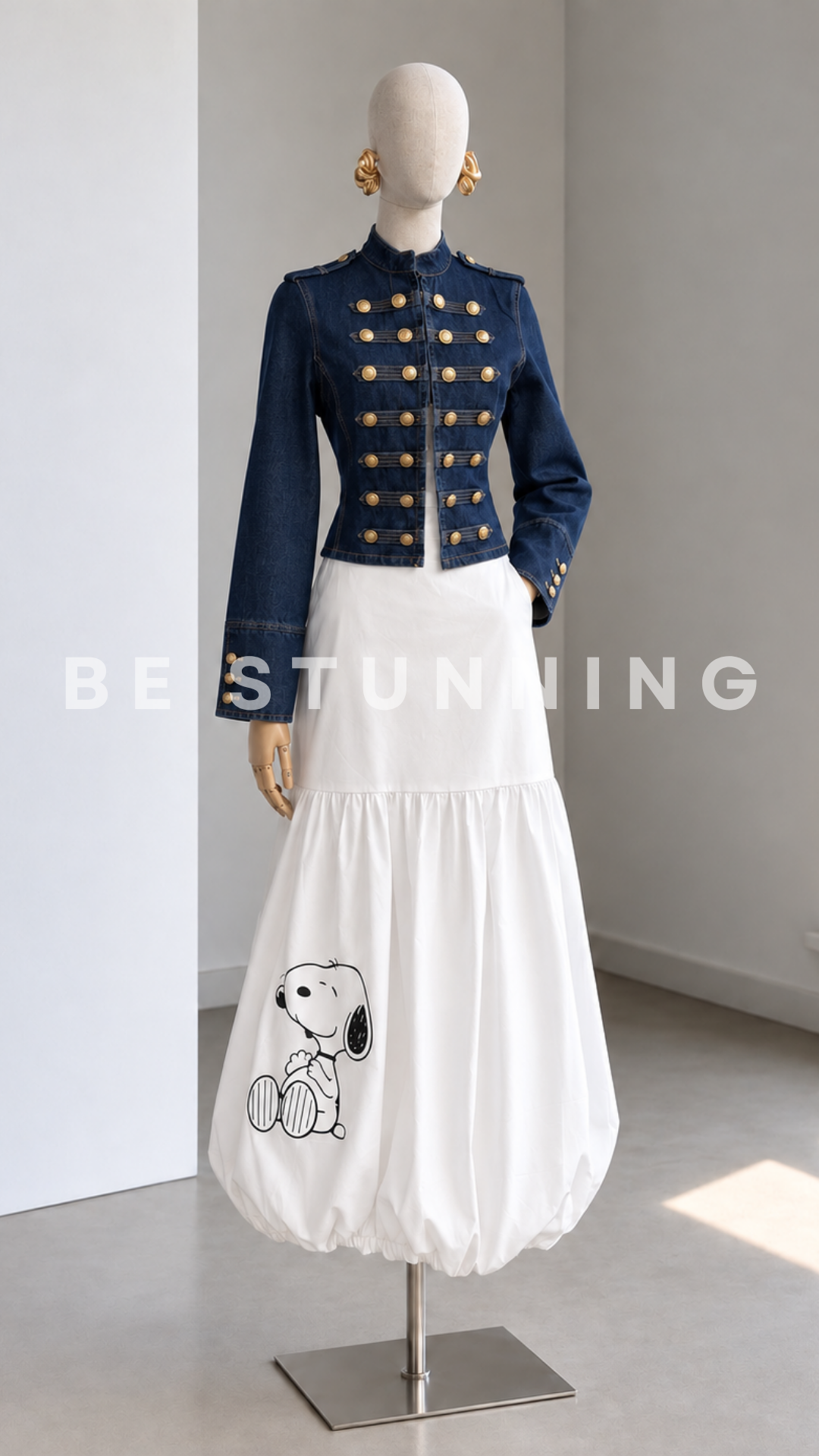 Chaqueta Napoleón Denim