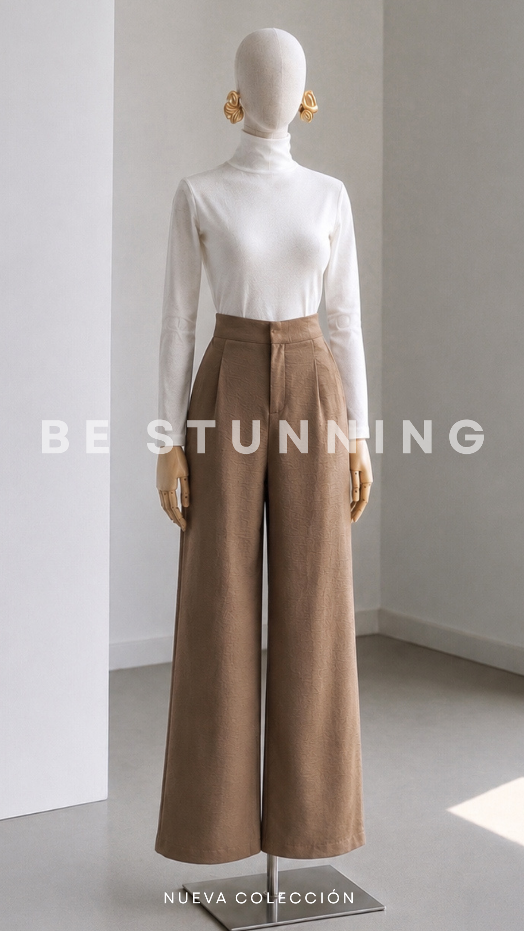 Pantalón elástico en cintura