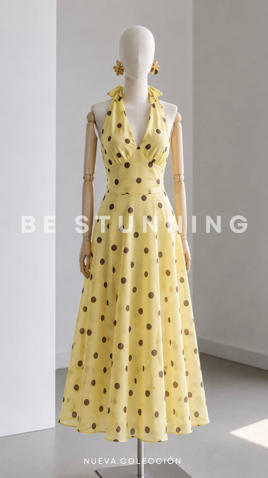 Vestido Luna Moka