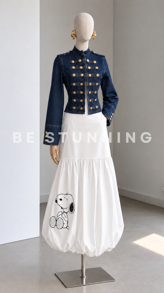 Chaqueta Napoleón Denim