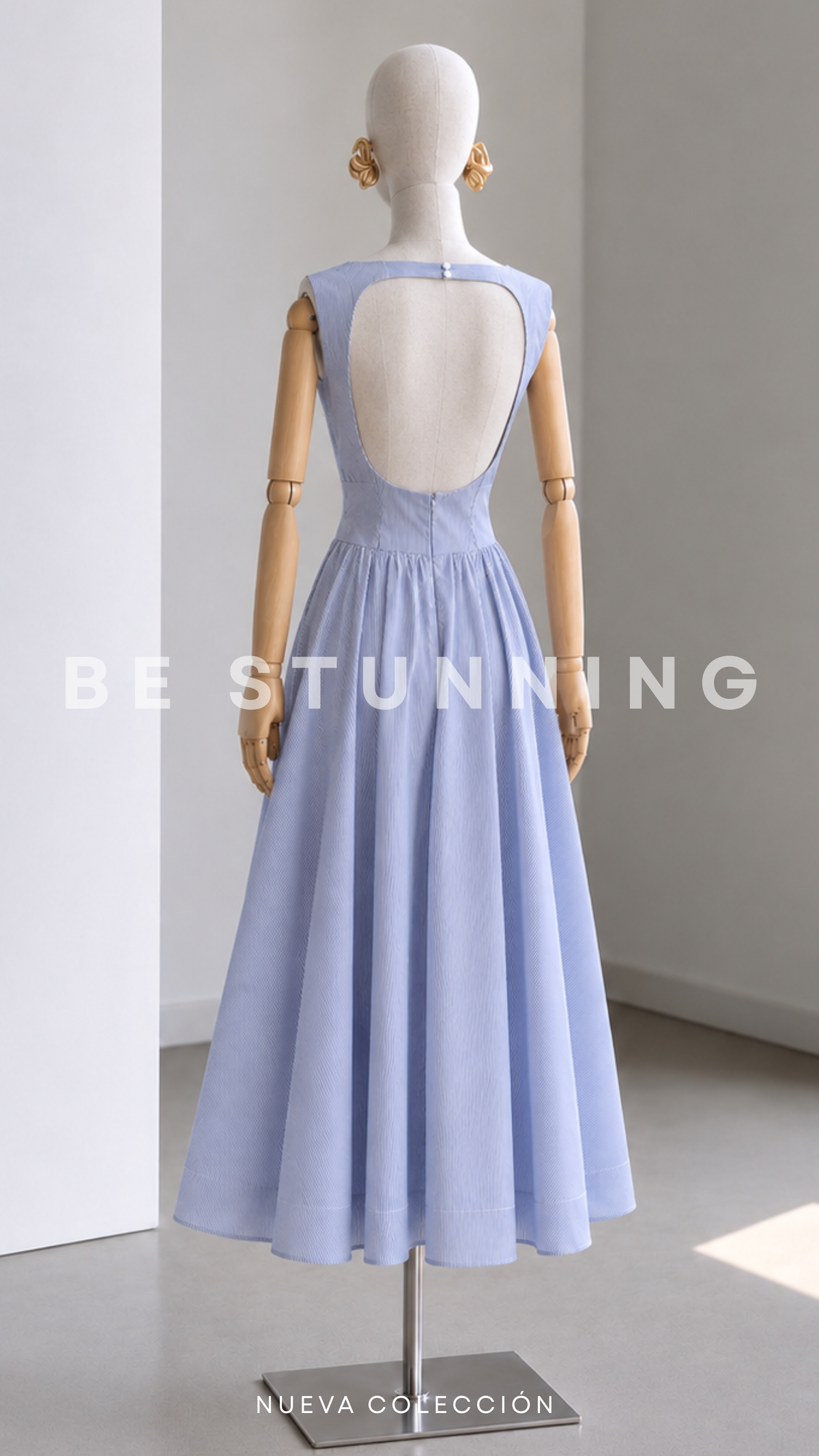 Vestido rayas diplomáticas
