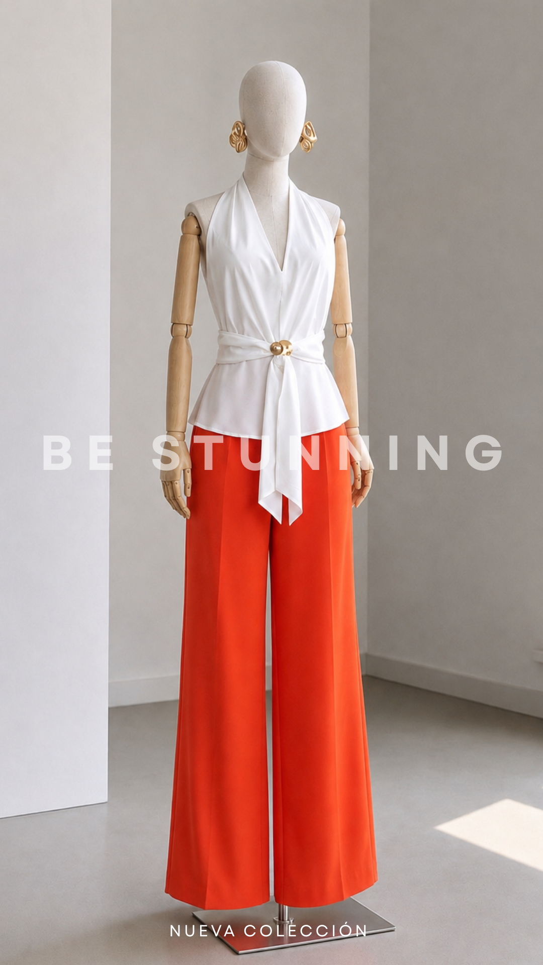 Blusa Halter Siena Blanca