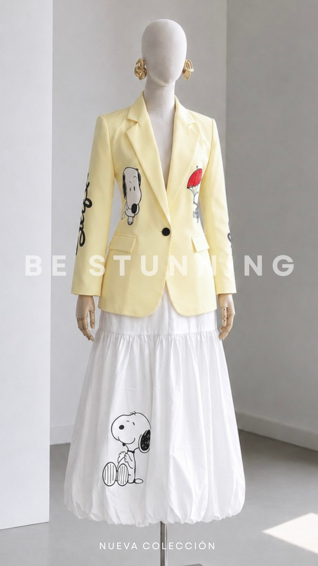 Blazer amarillo Snoopy