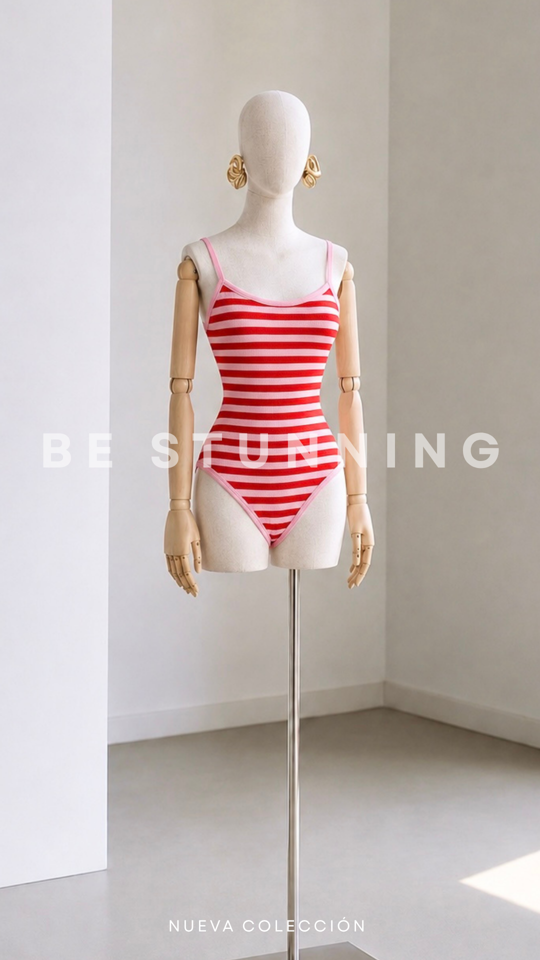 Body rayado de tirantes