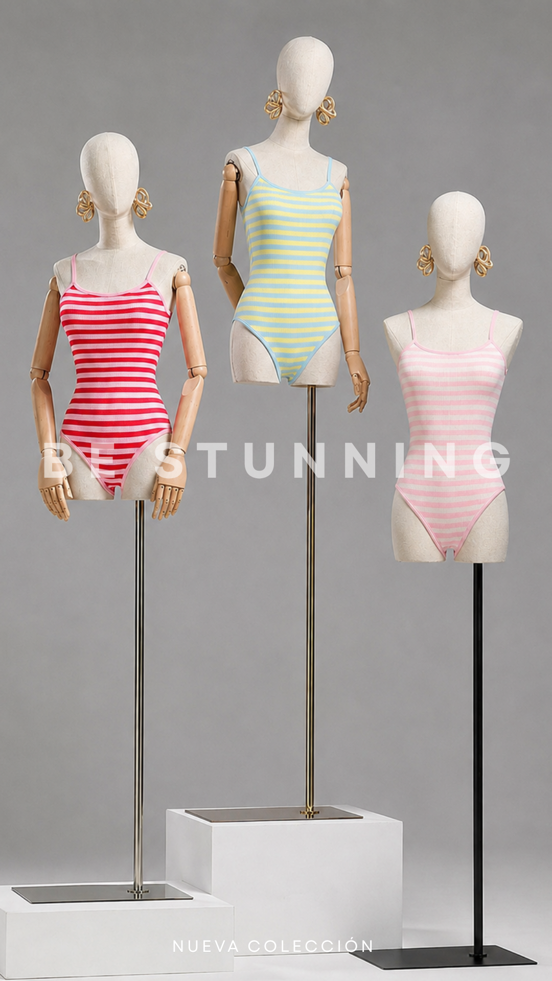 Body rayado de tirantes