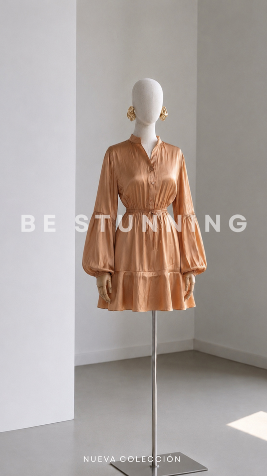 Vestido Cobre Desierto